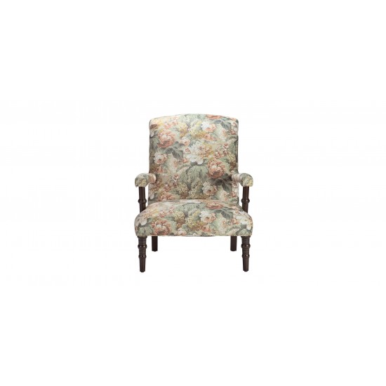 Chamberlain Scroll-Back Accent Chair