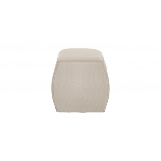 Cora Curved-Side Accent Ottoman