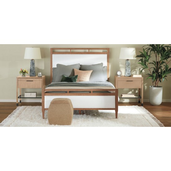 Cora Curved-Side Accent Ottoman