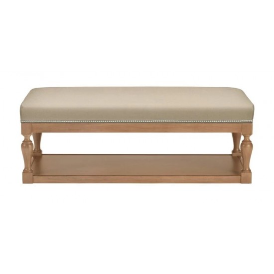 Donnelly 55" Rectangular Cocktail Ottoman