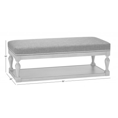 Donnelly 55" Rectangular Cocktail Ottoman