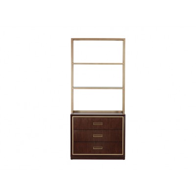 Faraday Classic Two-Drawer File Cabinet with Hutch 