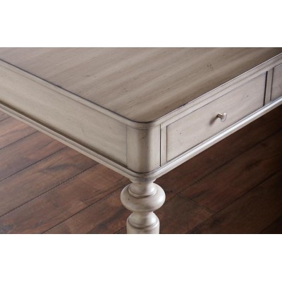 Custom  Round-Corner Home Office Desk 