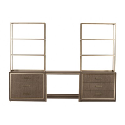 Faraday Classic Three-Piece Office Island