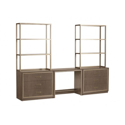 Faraday Classic Three-Piece Office Island