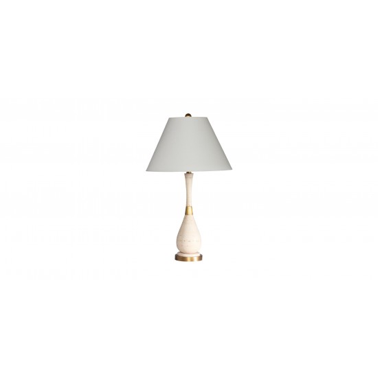 Gil Travertine Table Lamp