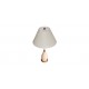 Gil Travertine Table Lamp