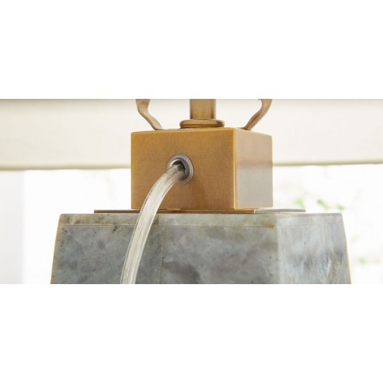 Lorna Labradorite Table Lamp