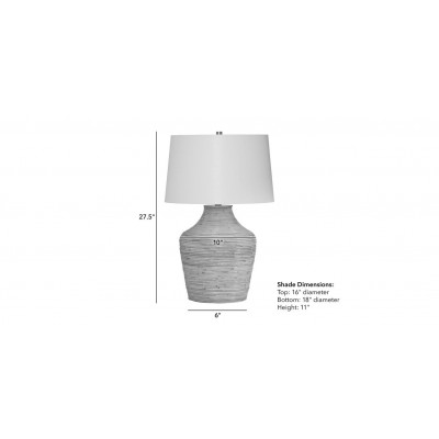 Marlie Rattan Table Lamp 