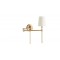 Drew Swing-Arm Wall Sconce, Hardwire/Plug-In