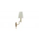 Turnbull Shaded Wall Sconce, Hardwire/Plug-In