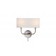 Zara Shaded Wall Sconce, Hardwire/Plug-In  