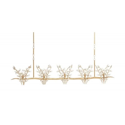 Clara Linear Crystal Chandelier