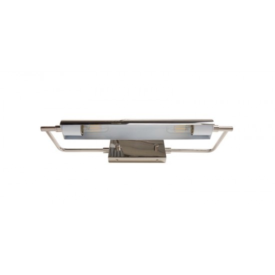 Hauxley Picture Light, Polished Nickel