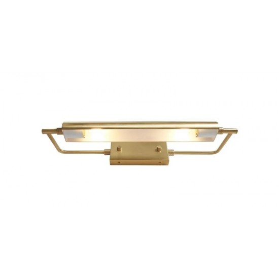 Hauxley Picture Light, Polished Brass