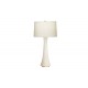 Ribbed Alabaster Table Lamp 