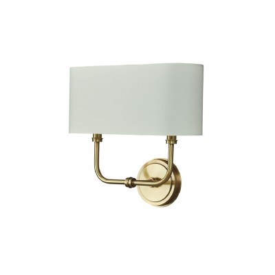 Zara Shaded Wall Sconce, Hardwire/Plug-In  
