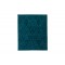 Jacquard Damask Rug, Turquoise