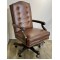 Harvard Leather Desk Chair
