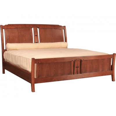 Pasadena Sleigh Bed  雪橇床