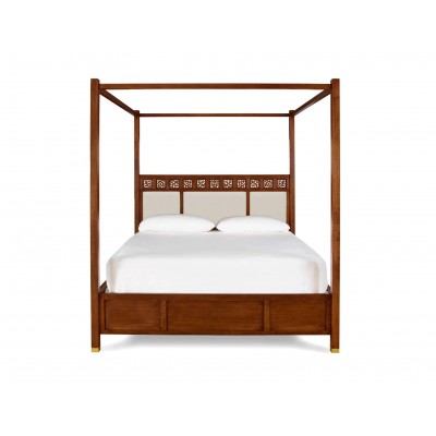 Surrey Hills Four-Poster Upholstered Bed 