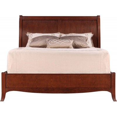 Whitehall Sleigh Bed, Cherry  雪橇床