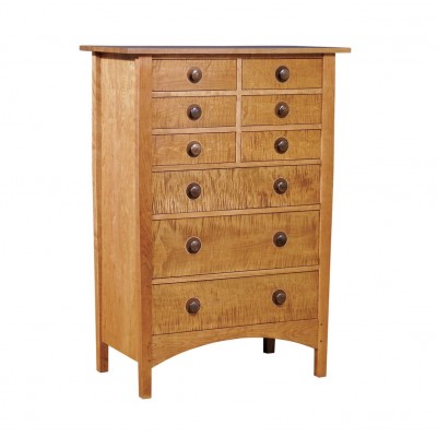 Harvey Ellis Nine-Drawer Chest