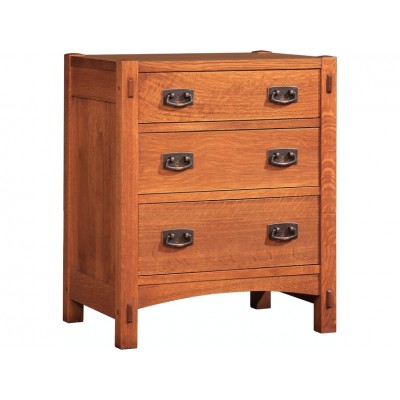 Three Drawer Night Stand