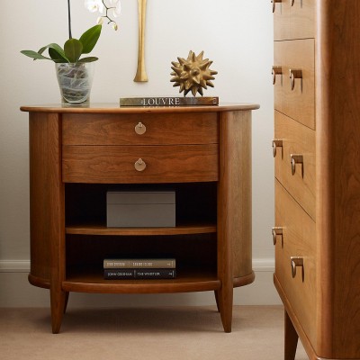 Martine Oval Nightstand  