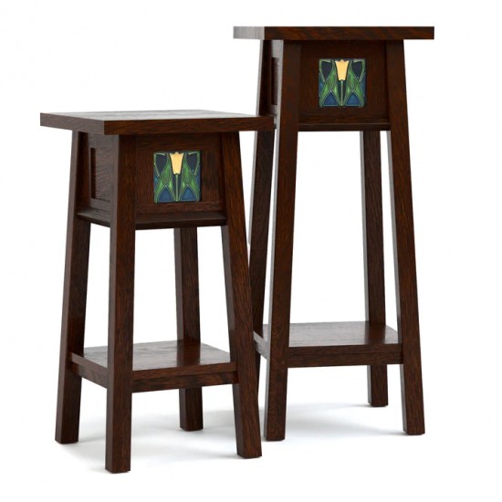 2025 Collector Series Floral Tile Plant Stand Set  AUTHORIZATION CODE 植栽立几組