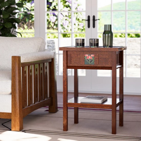 2025 Collector Series Floral Tile Tray Table AUTHORIZATION CODE 托盤桌