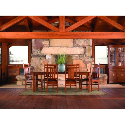 Harvey Ellis Arm Chair, with Inlay