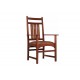 Harvey Ellis Arm Chair, with Inlay