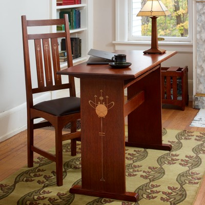 Harvey Ellis Side Chair, with Inlay