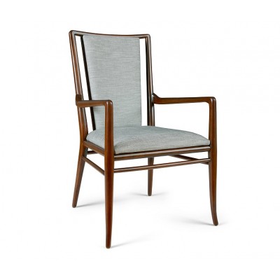 Martine Upholstered Back  Arm Chair   