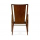 Martine Upholstered Back  Arm Chair   