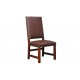 Tall Back Upholstered Side Chair