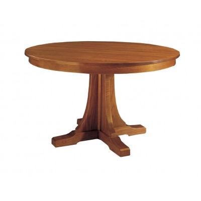 Round Pedestal Dining Table  