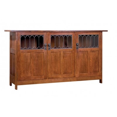 Three-Door Display Buffet