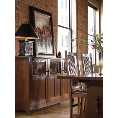 Three-Door Display Buffet