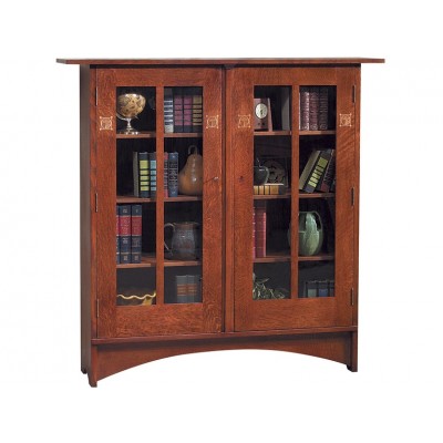 Harvey Ellis Bookcase with Inlay