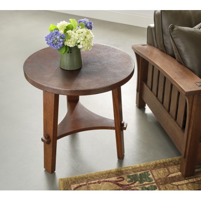 Copper-Top Side Table Copper-Top Side Table
