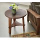 Copper-Top Side Table