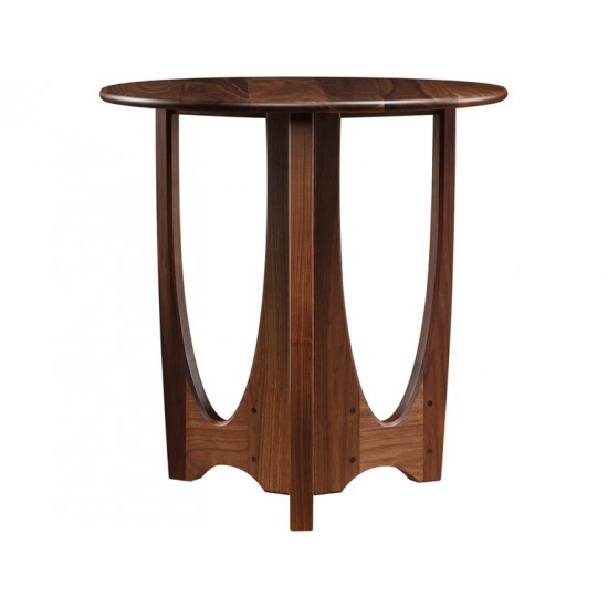 Walnut Grove Round Lamp Table 