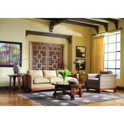 Gus Round Lamp Table