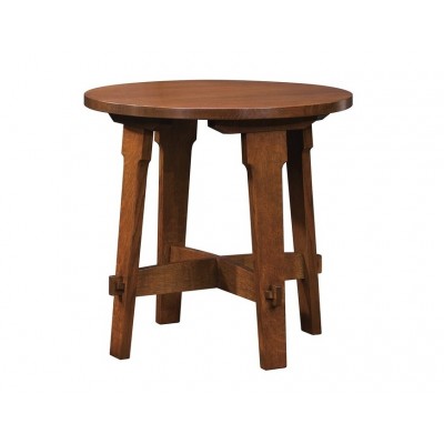 Gus Round Lamp Table
