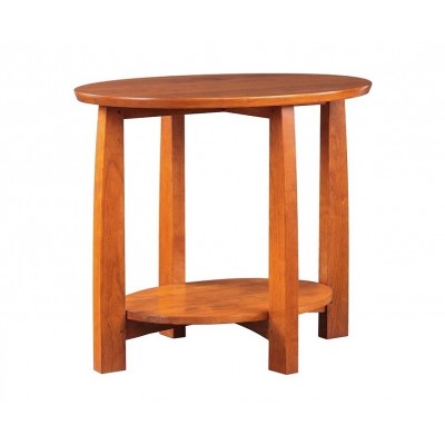 Highlands Oval End Table