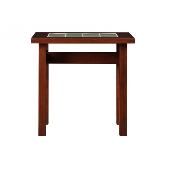 Mission Tile Top Side Table