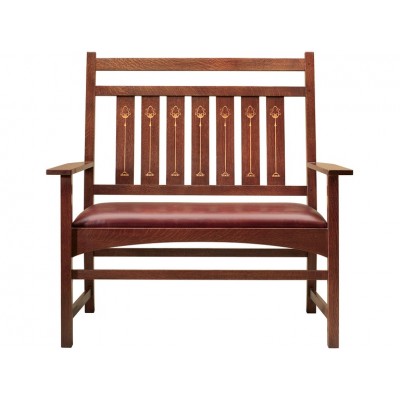 Harvey Ellis Settee, with Inlay