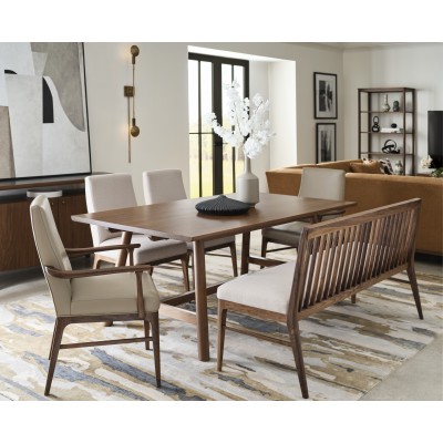 Walnut Grove Spindle Bench